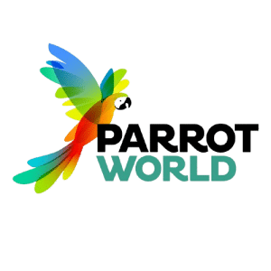 logo parrot world transparent